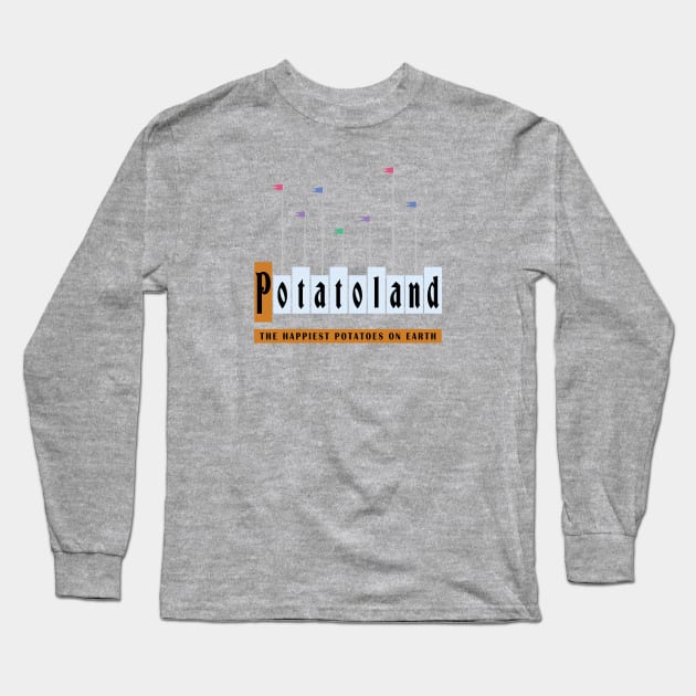 Potatoland Long Sleeve T-Shirt by Heyday Threads